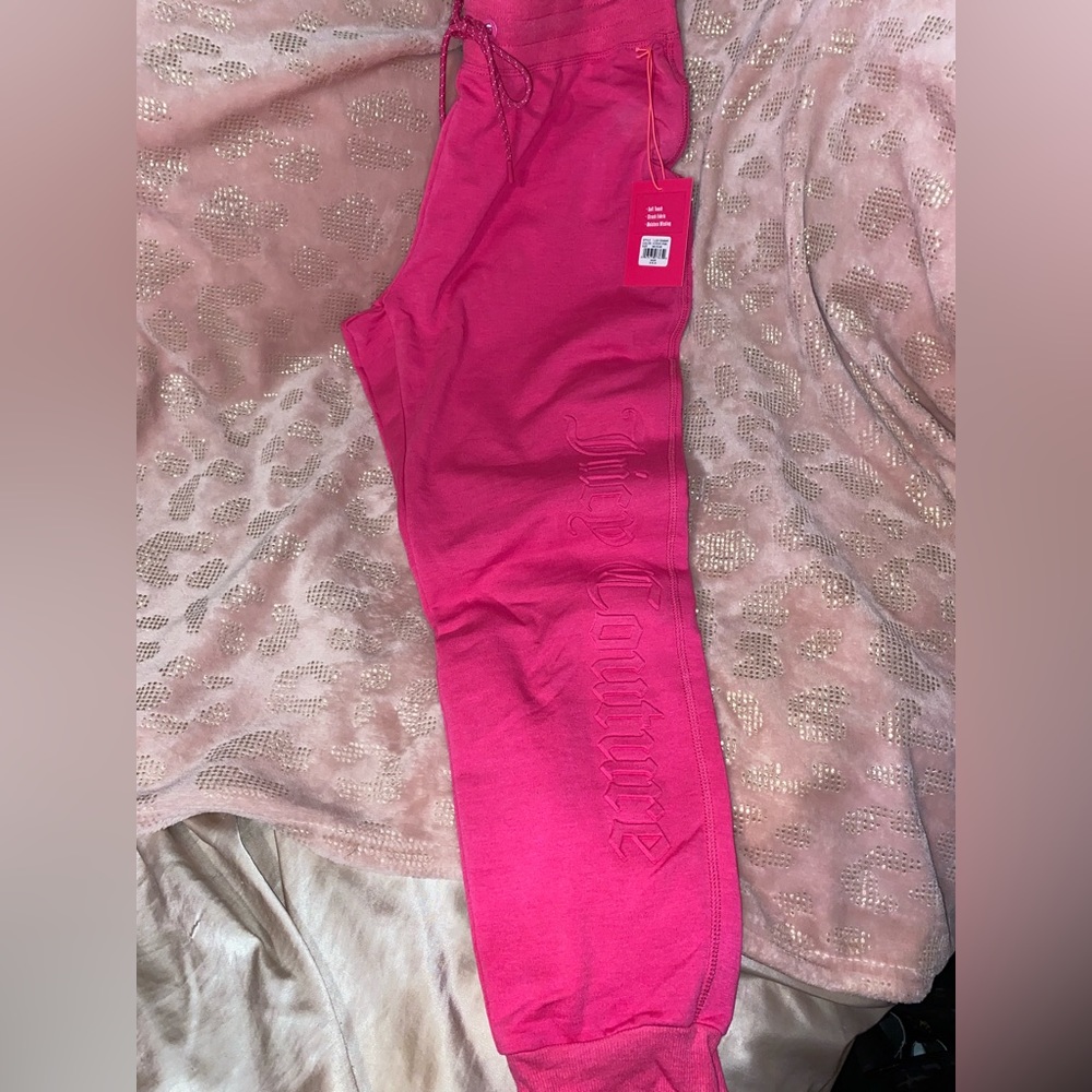JUICY COUTURE 👑✨🩷 pink jogger sweatpants NWT 🆕🏷️🏷️